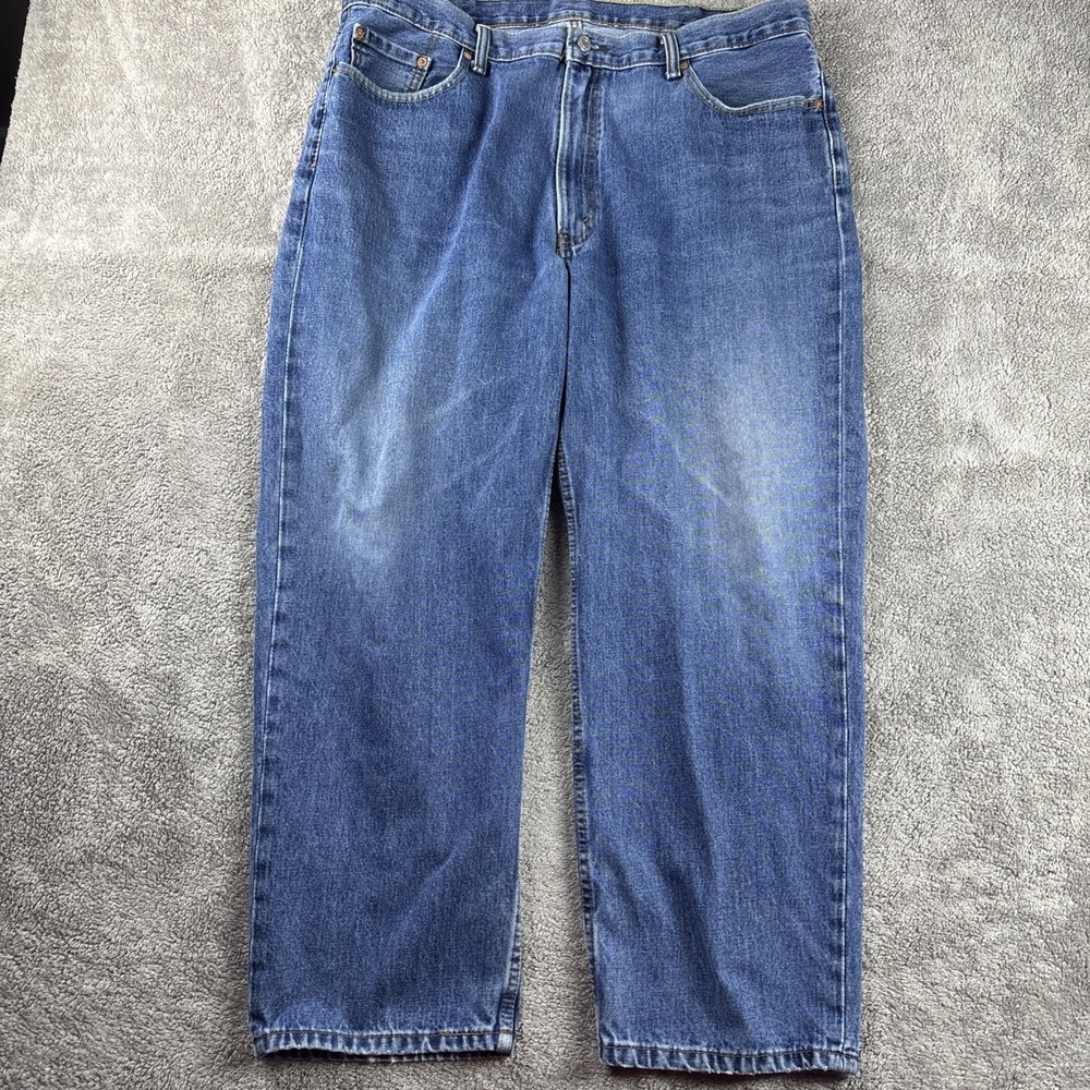 Levis 550 Jeans Mens 38x30 Blue‎ Relaxed Fit Straight Leg Medium Wash Denim